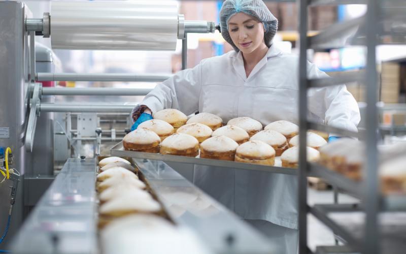 Kuchenproduktion