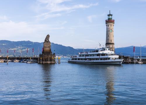 Passagierschiff am Bodensee